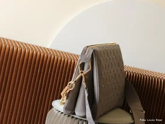Rep ladies LOUIS COUSSIN MM-34*24*12cm VUITTON 0526